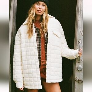 O'Neill quilted oversized jacket